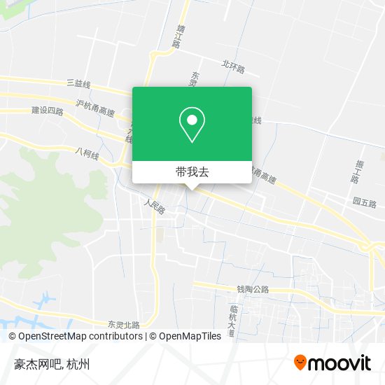 豪杰网吧地图