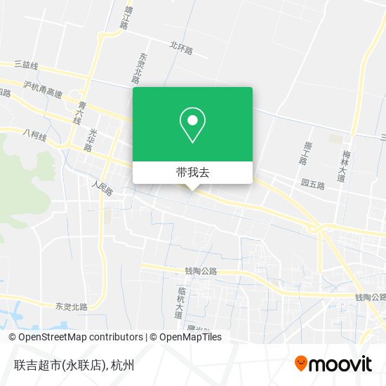 联吉超市(永联店)地图