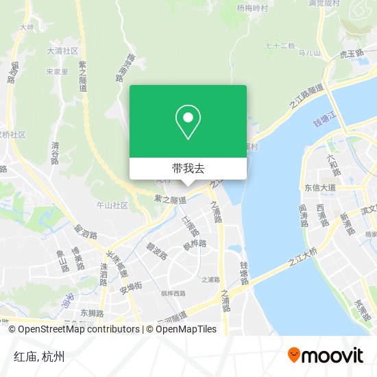红庙地图
