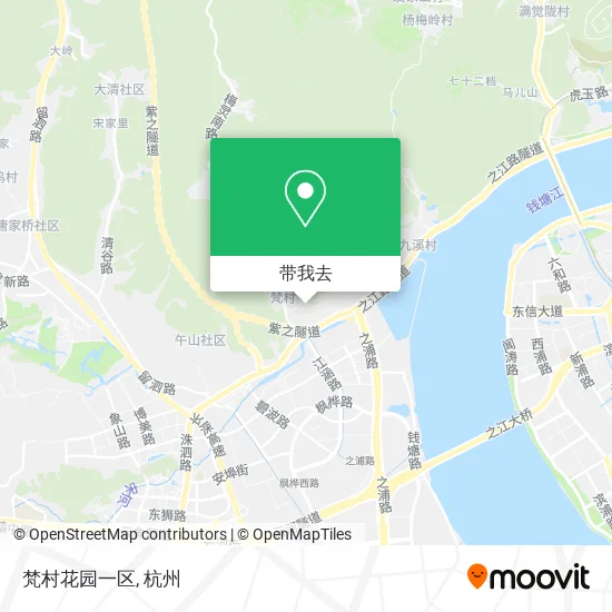 梵村花园一区地图