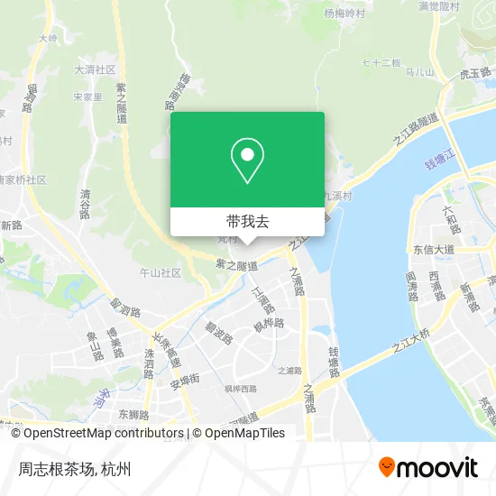 周志根茶场地图