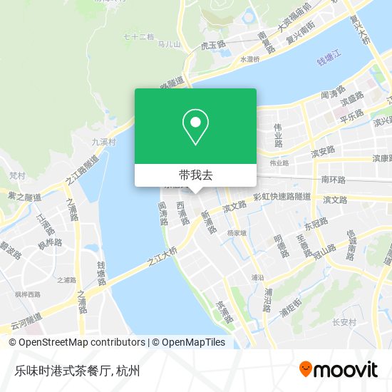乐味时港式茶餐厅地图
