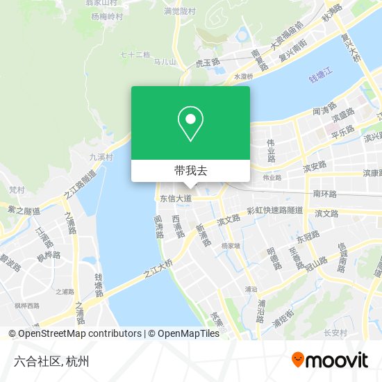 六合社区地图