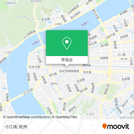 小江南地图
