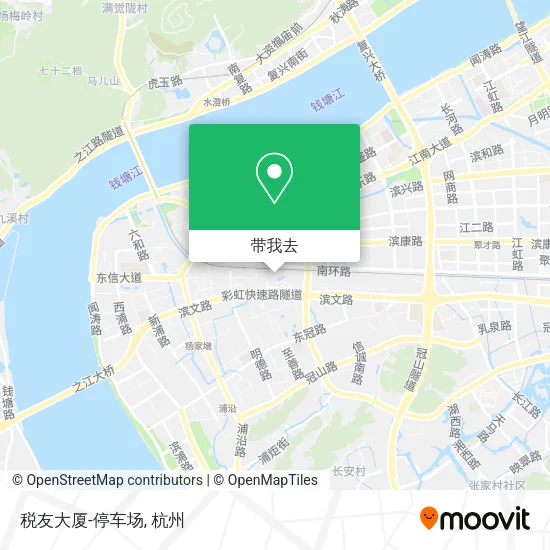 税友大厦-停车场地图