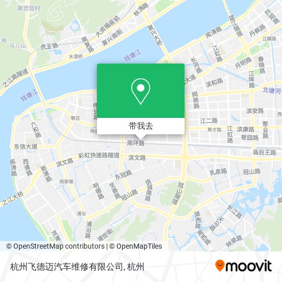 杭州飞德迈汽车维修有限公司地图