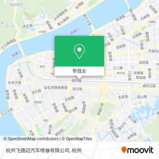 杭州飞德迈汽车维修有限公司地图