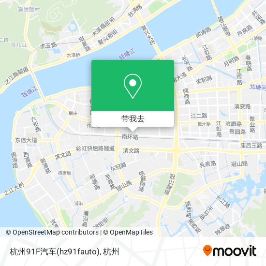 杭州91F汽车(hz91fauto)地图