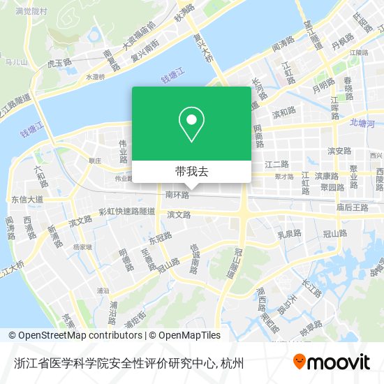 浙江省医学科学院安全性评价研究中心地图