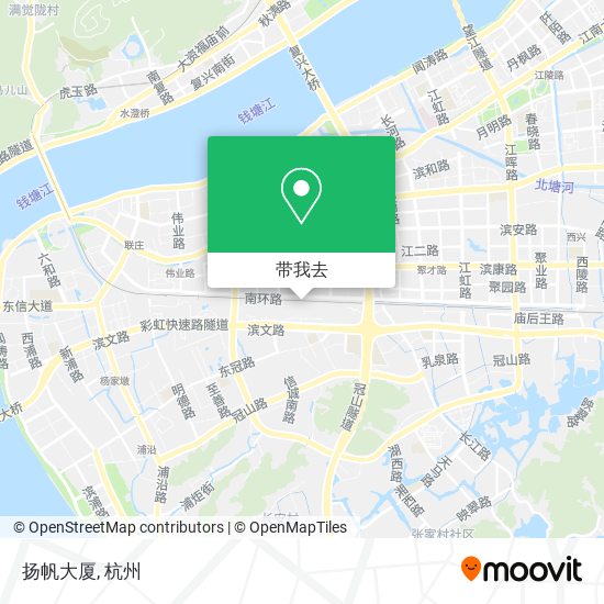 扬帆大厦地图