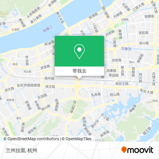 兰州拉面地图