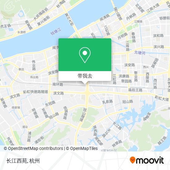 长江西苑地图