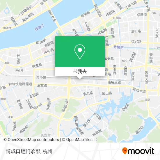 博成口腔门诊部地图