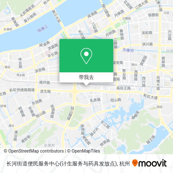 长河街道便民服务中心(计生服务与药具发放点)地图