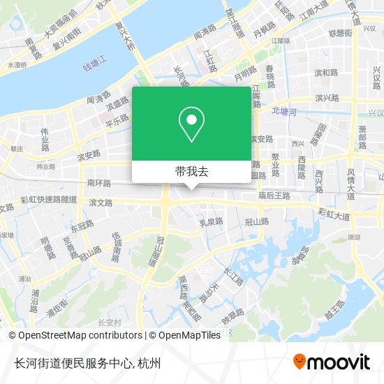 长河街道便民服务中心地图