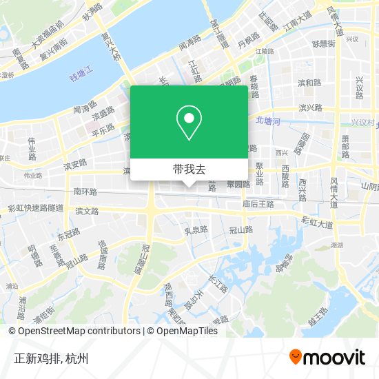 正新鸡排地图
