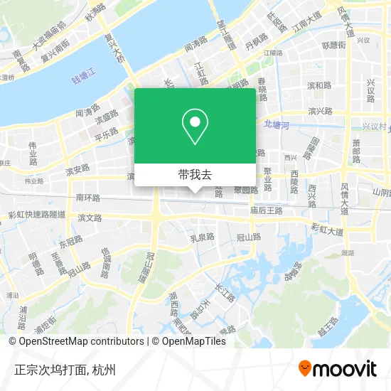 正宗次坞打面地图