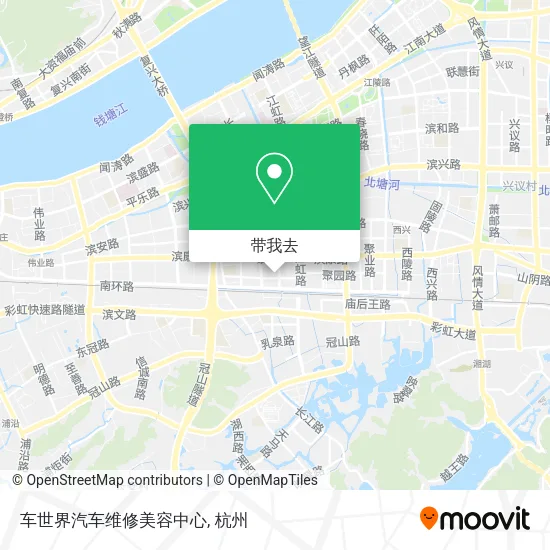 车世界汽车维修美容中心地图