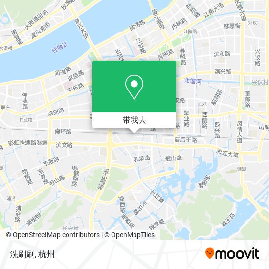 洗刷刷地图
