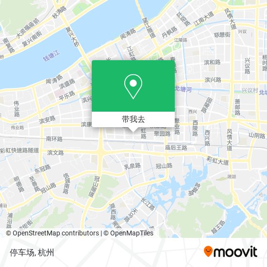 停车场地图