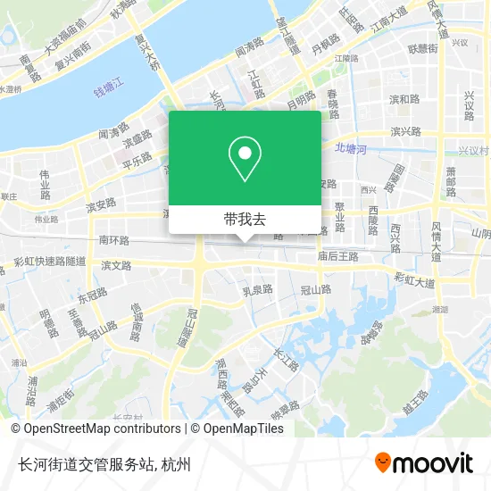 长河街道交管服务站地图