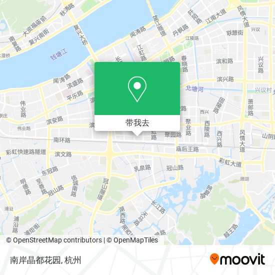 南岸晶都花园地图