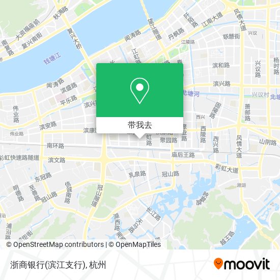 浙商银行(滨江支行)地图