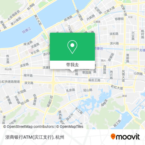 浙商银行ATM(滨江支行)地图
