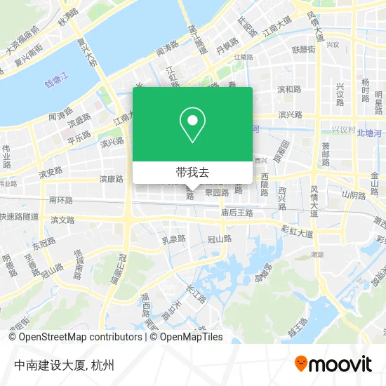 中南建设大厦地图
