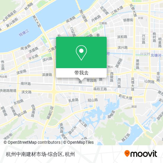 杭州中南建材市场-综合区地图