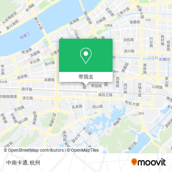 中南卡通地图