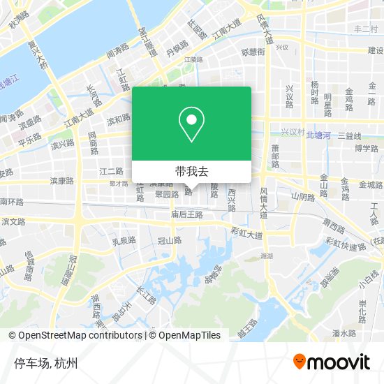 停车场地图