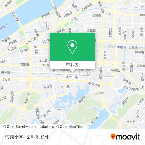 滨康小区-12号楼地图