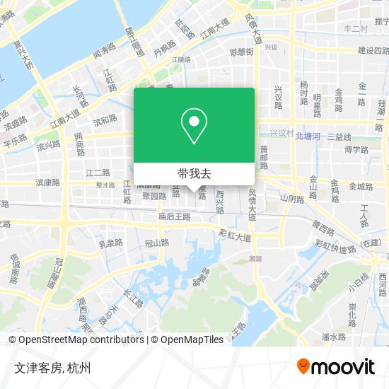 文津客房地图