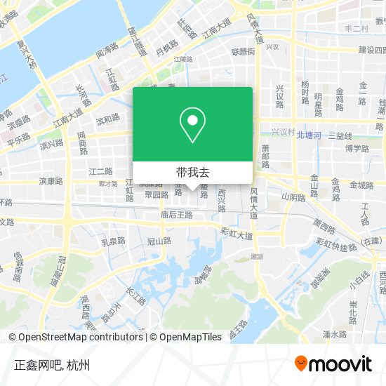 正鑫网吧地图