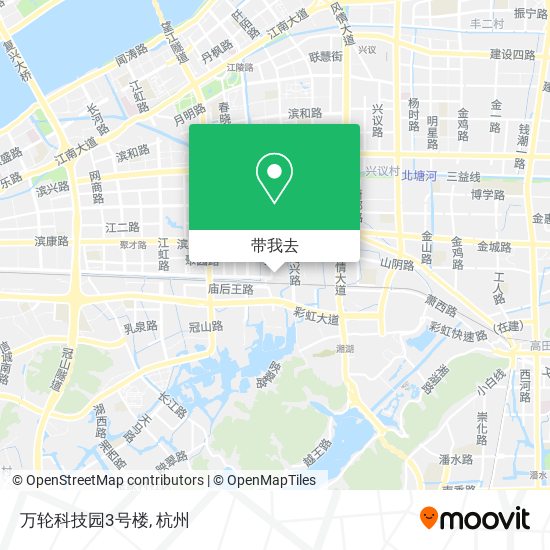 万轮科技园3号楼地图