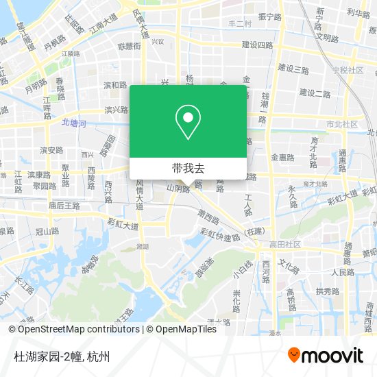 杜湖家园-2幢地图