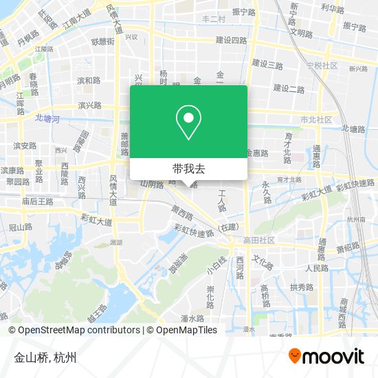 金山桥地图