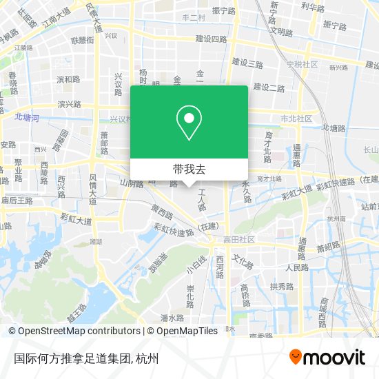 国际何方推拿足道集团地图