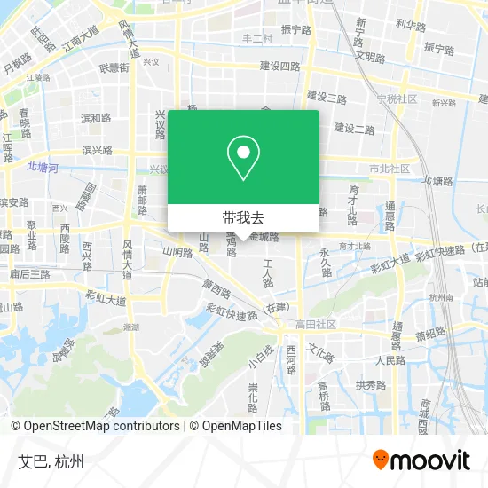 艾巴地图