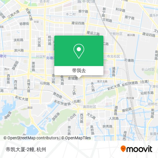 帝凯大厦-2幢地图