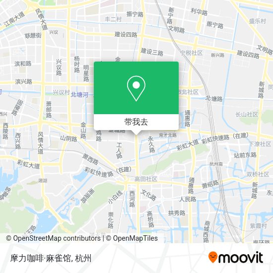摩力咖啡·麻雀馆地图