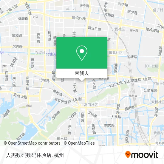 人杰数码数码体验店地图