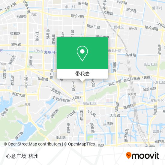 心意广场地图
