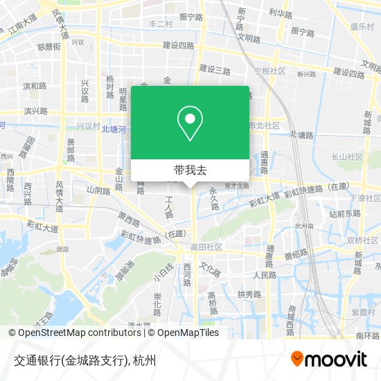 交通银行(金城路支行)地图