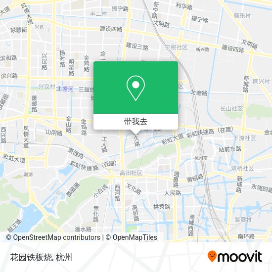 花园铁板烧地图