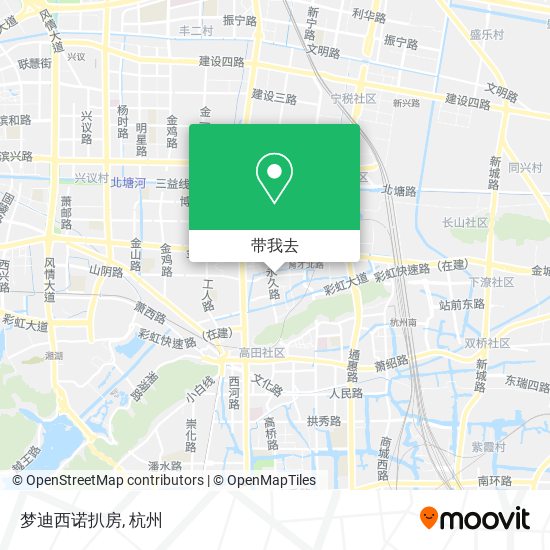 梦迪西诺扒房地图