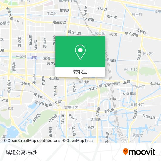 城建公寓地图