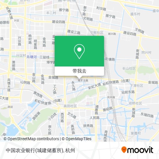 中国农业银行(城建储蓄所)地图
