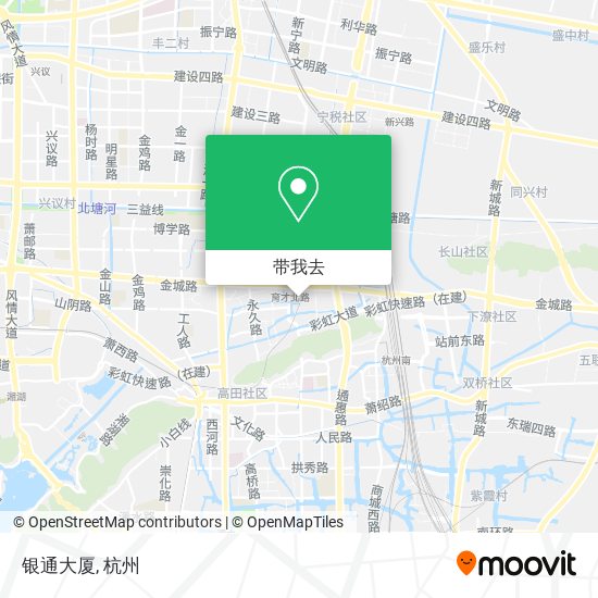 银通大厦地图